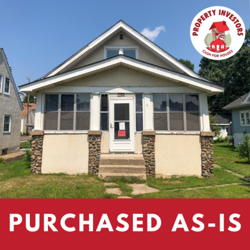 We Purchased This House As Is sell as-is